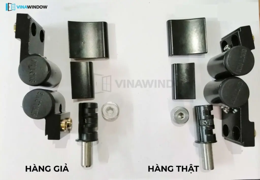 bản lề 3d thật giả