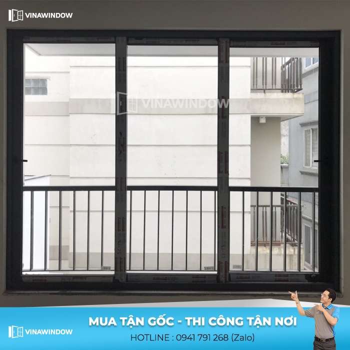 cửa sổ mở trượt 3 cánh xingfa