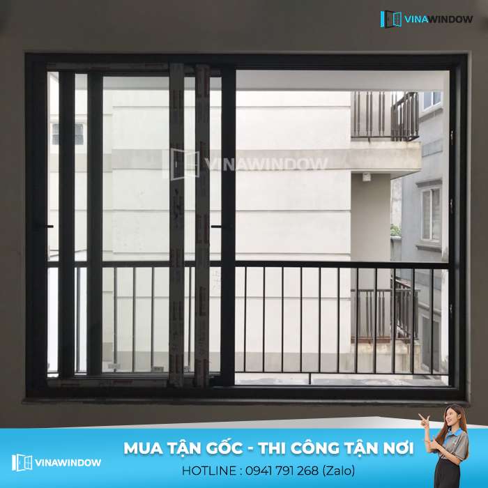 cửa sổ trượt lùa 3 cánh 3 ray xingfa